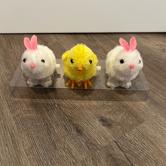 Retro Wind-up Fuzzy Friends- NWT - Picture 2 of 2